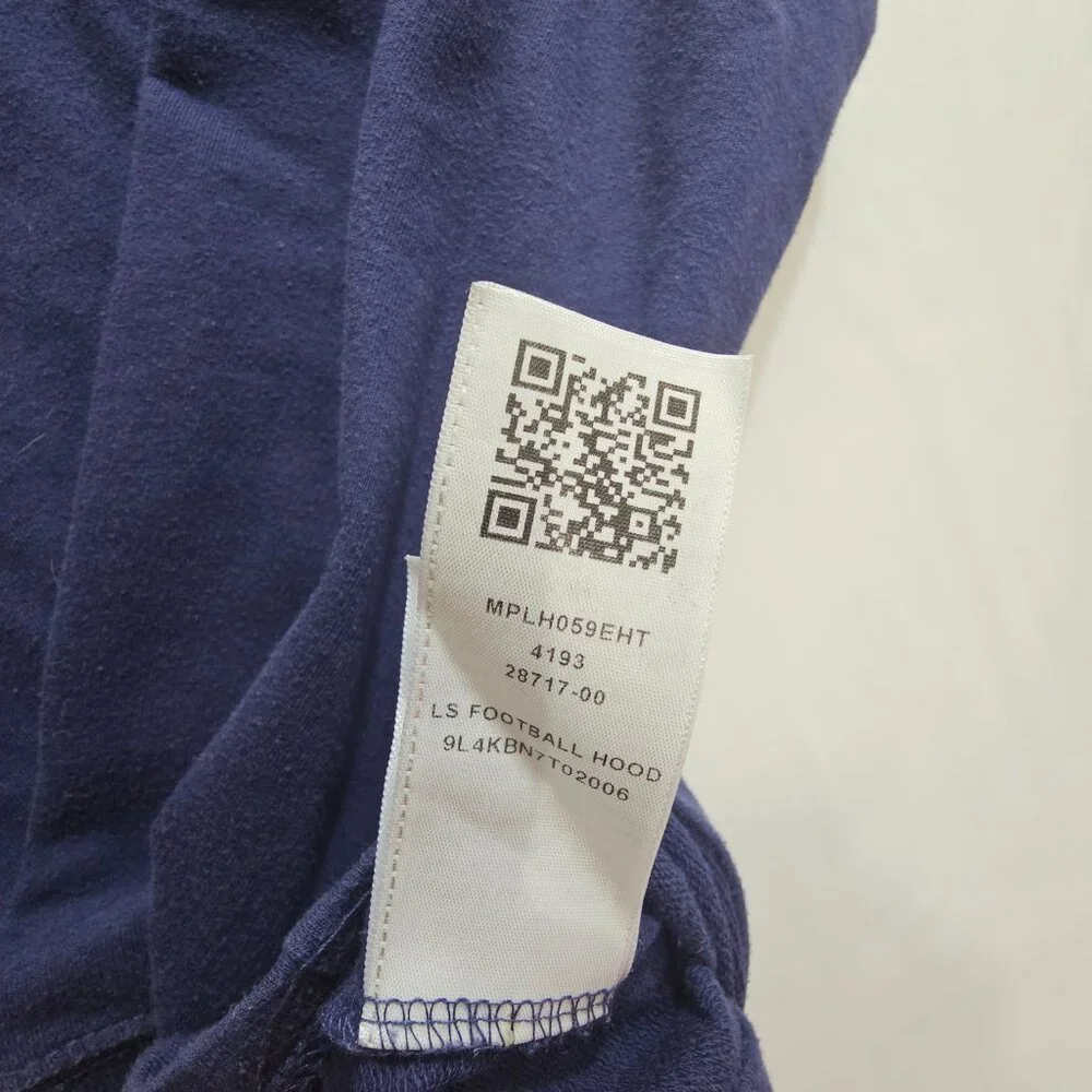 True Religion Y2K‎ Style Color Block Pullover Sweatshirt with Hood Men's XXL